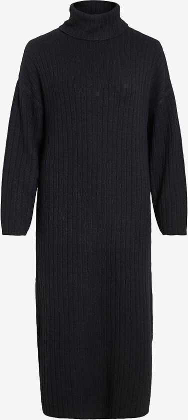 Kjole viLassia Rollneck - Svart