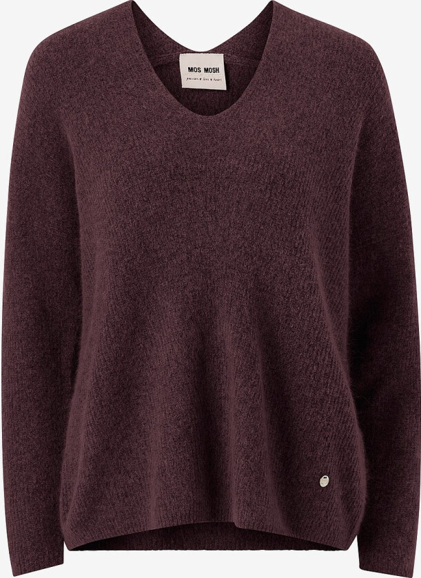 Genser mThora V-neck Knit - Rød
