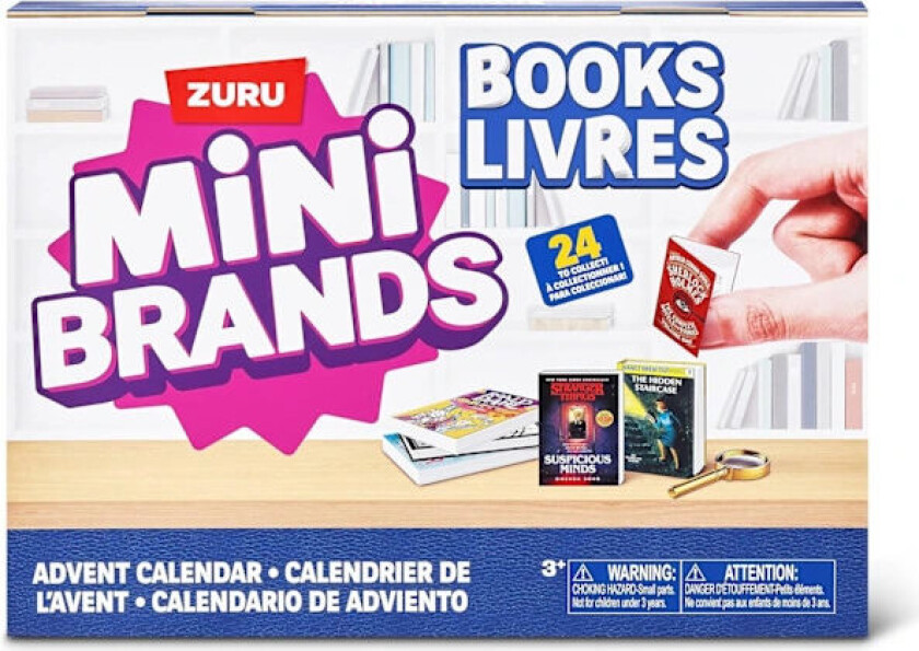 MINI BRANDS-Bok MINI BRANDS-Minis Combo Adventskalender Serie 1 & Serie 2 (24 ST MINI){FY}