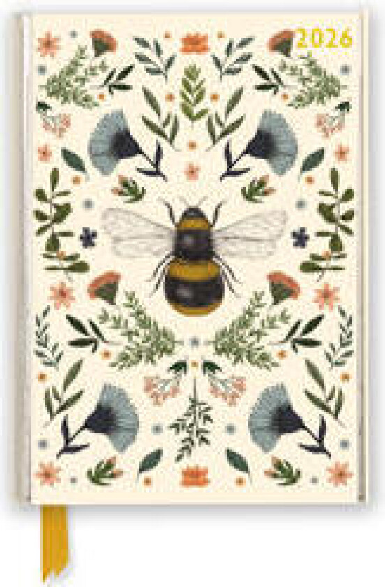 Jade Mosinski: Botanical Bee 2026 Luxury Diary Planner - Page to View with Notes