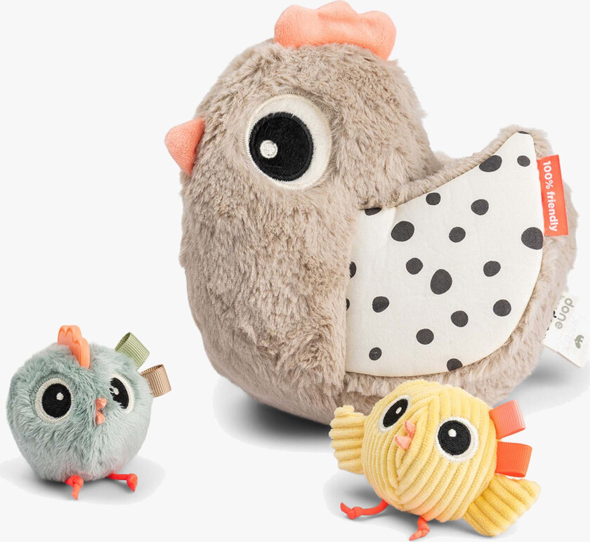 Hide & Seek Clucky Aktivitetsleke, Sand - Aktivitetsleker - Polyester