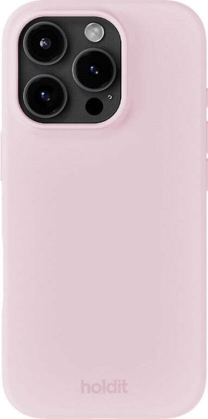 iPhone 16 Pro Soft Touch Silikon Deksel - Pale Pink