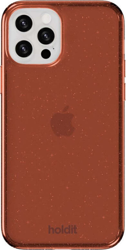 iPhone 12 / 12 Pro Glitter Deksel - Amber