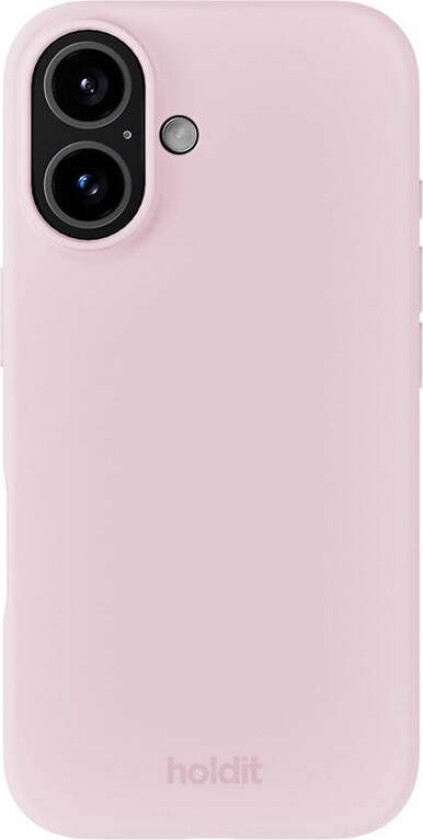 iPhone 16 Soft Touch Silikon Deksel - Pale Pink