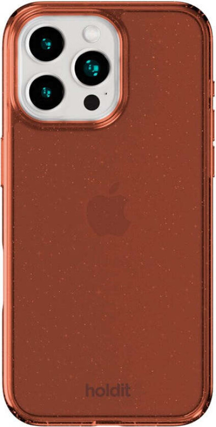iPhone 16 Pro Glitter Deksel - Amber