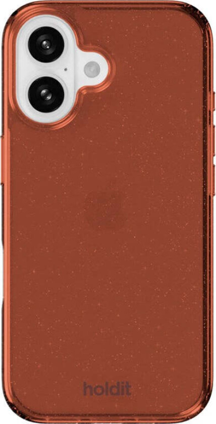 iPhone 16 Glitter Deksel - Amber