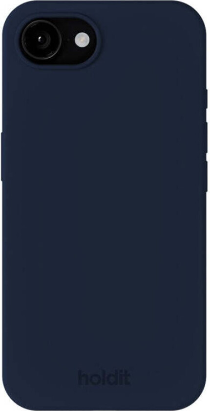 iPhone 16e Soft Touch Silikon Deksel - Midnight Blue