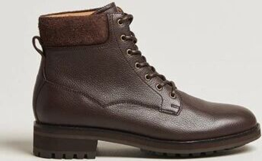 Polo Ralph Lauren Bryson Mid Boot Dark Brown Calf