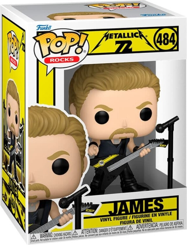 POP figure Metallica 72 James