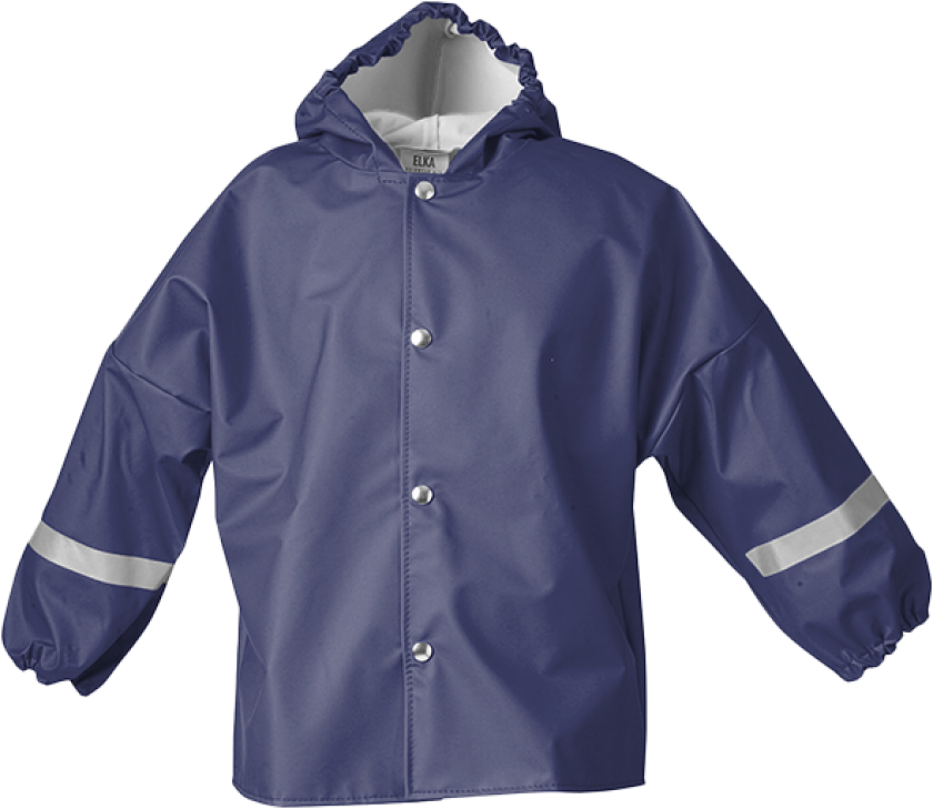 Regnjakke børn - Navy - 10