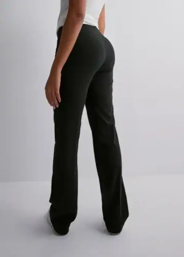 Svart - Low Waist Suit Pant