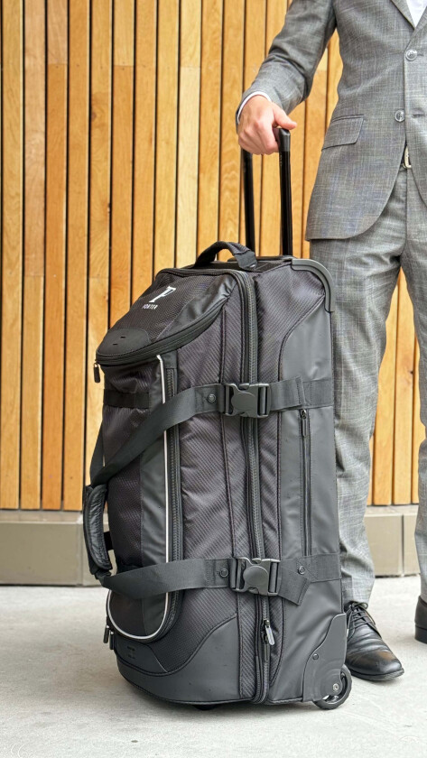 Continental 110 liter Trillebag med 2 hjul Svart