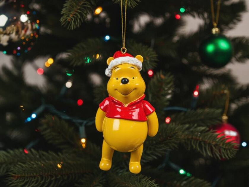 Juletrepynt Ole Brumm med nisselue