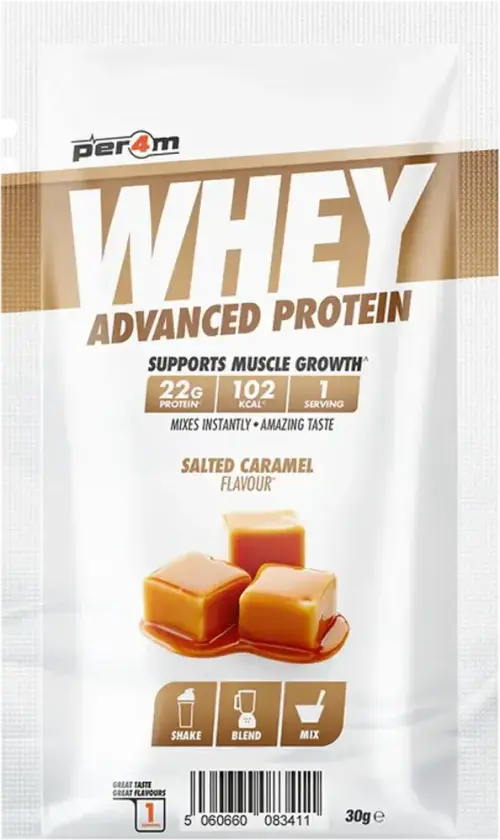 Whey Advanced Protein - 30g Porsjonspose - Salted Caramel