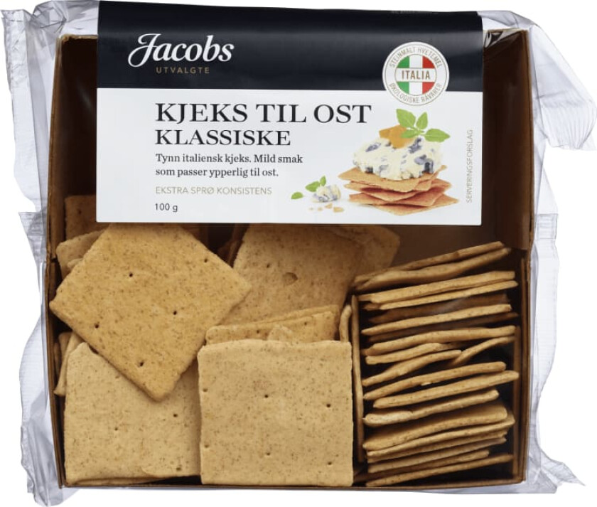 Kjeks til Ost Hvete Fin 100g