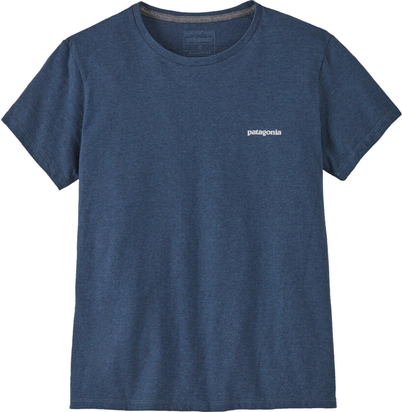 P-6 Logo Responsibili-Tee Dame Utility Blue M