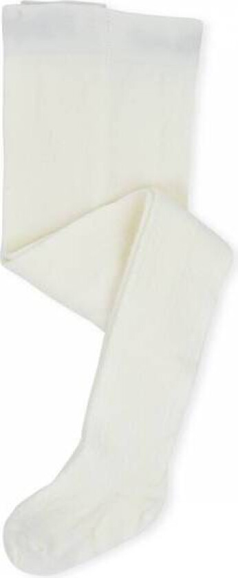 Lillelam - Strømpebukse i Ull Mønster Hvit