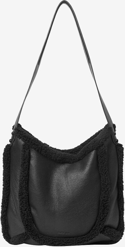 Skulerveske Day Faux Shearling - Svart