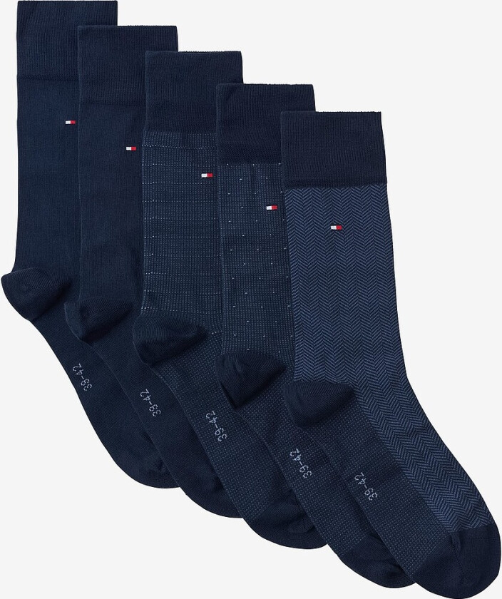 Sokker TH Men Herringbone Dot 5-pakning - Blå