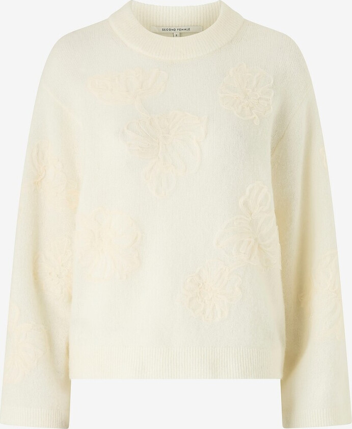 Pullover Bellarose Knit O-neck - Natur