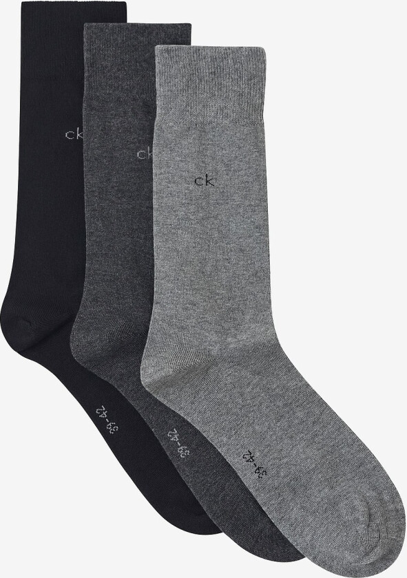 Sokker CK Men 3-pakning - Grå