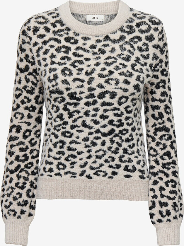 Pullover jdyLorraine Animal L/S Pullover Knt - Grå
