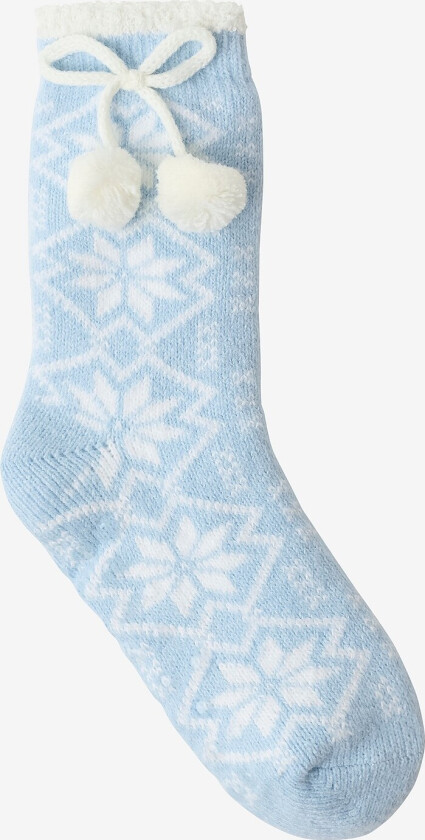 Sokker Ingrid Lined Anti-slip - Blå