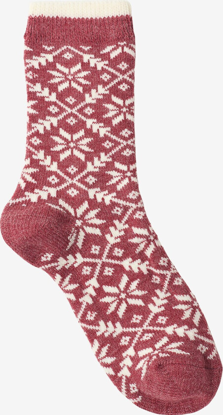 Sokker Edda Wool - Rød