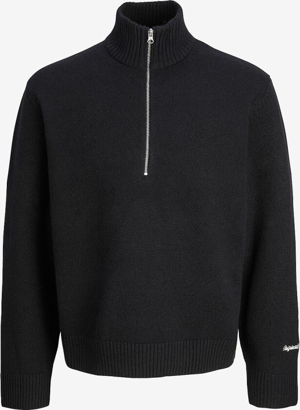 Genser jorNorrebro Knit Half Zip Jnr - Svart