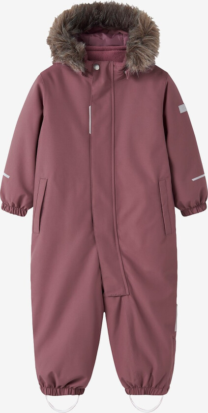 Vinter-overall nmnSnow10 Suit Solid FO - Rød