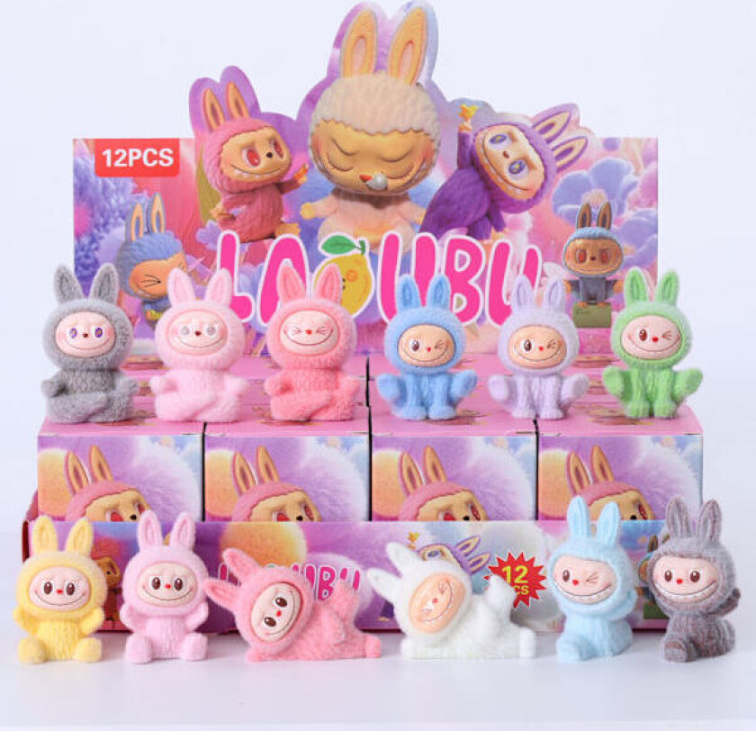 Monster Adventskalender, Hollow Joy Anheng, Dekorasjoner, Barnegaver (12-delt overraskelses blindboks med trendy leker)