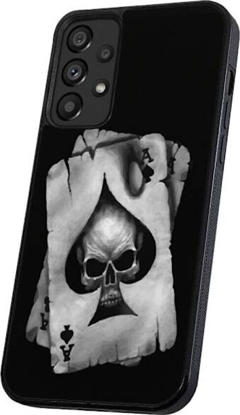 Samsung Galaxy A33 5G - Deksel/Mobildeksel Dødningehode Kortstokk