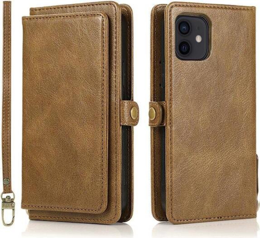 Smidig og stilig 2-i-1 lommebokdeksel - iPhone 12 Mini