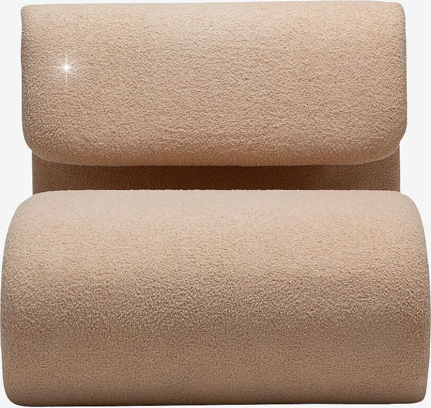 Dubna lenestol, Beige