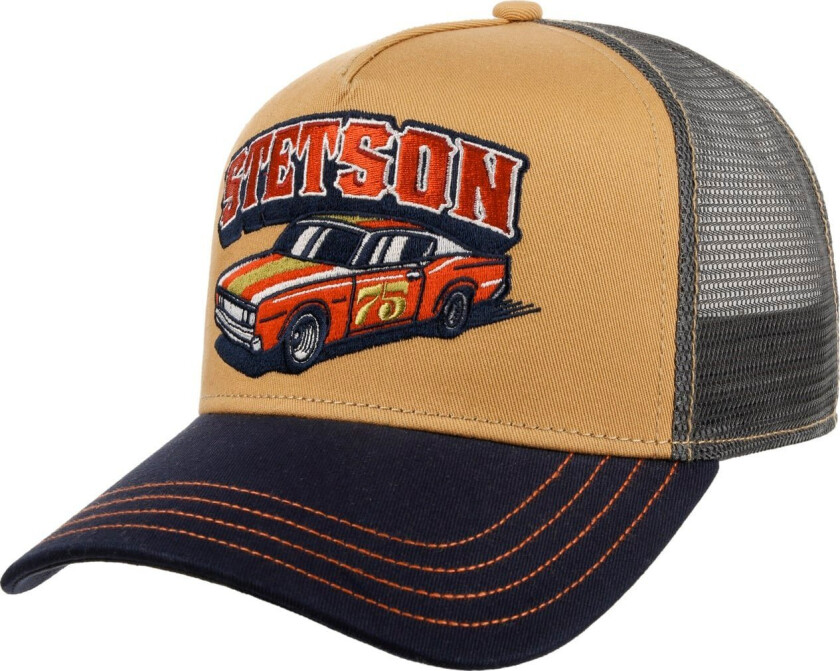 Muscle Car 75 Trucker Cap Brown/Blue