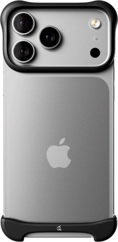 iPhone 17 Pro Arc Pulse Aluminum Bumper Deksel - Matte Black