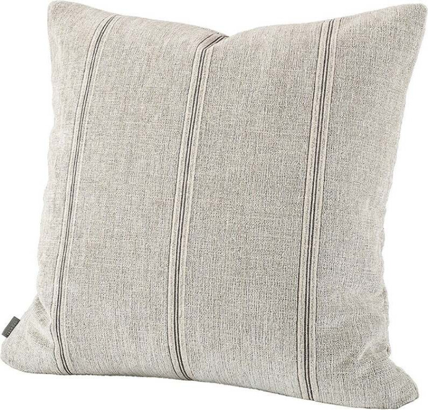 Serena Stripe putetrekk 50x50 cm - Oyster