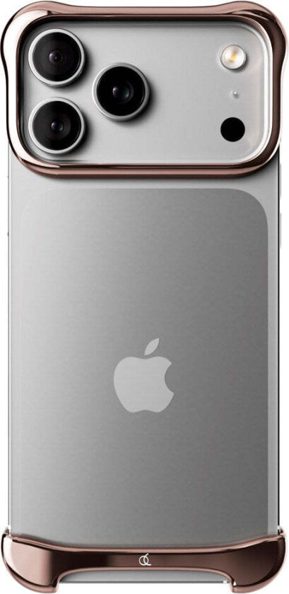 iPhone 17 Pro Arc Pulse Aluminum Bumper Deksel - Rose Bronze