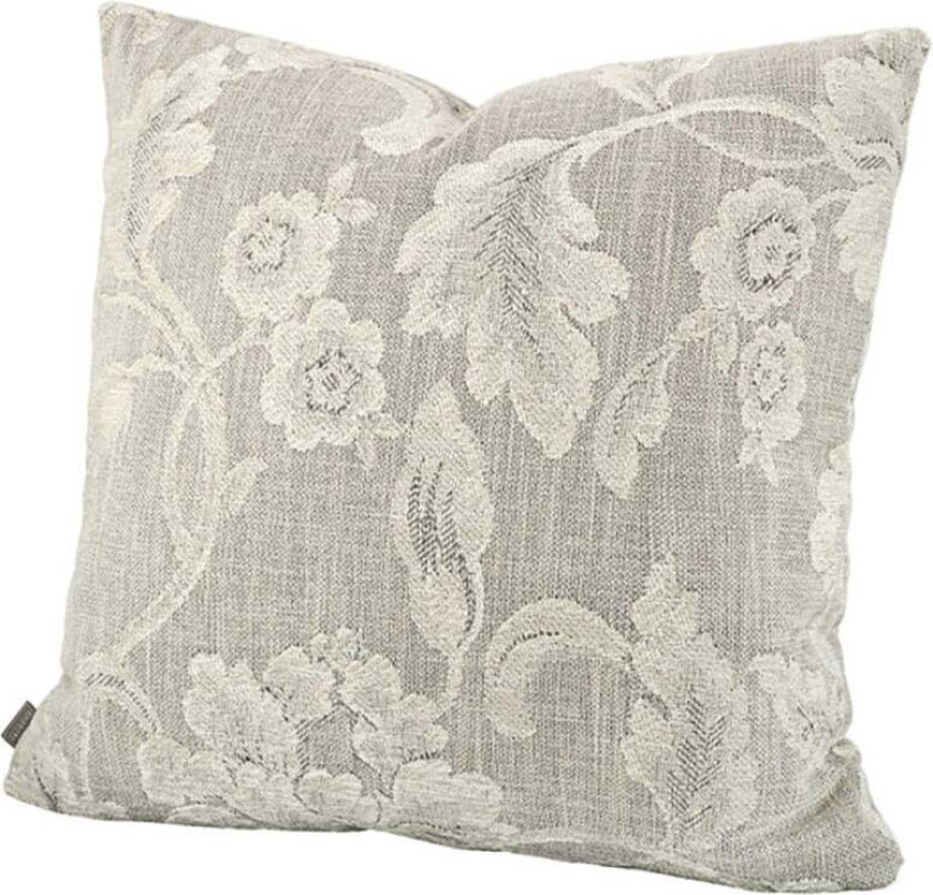 Serena Flower putetrekk 50x50 cm- Oyster