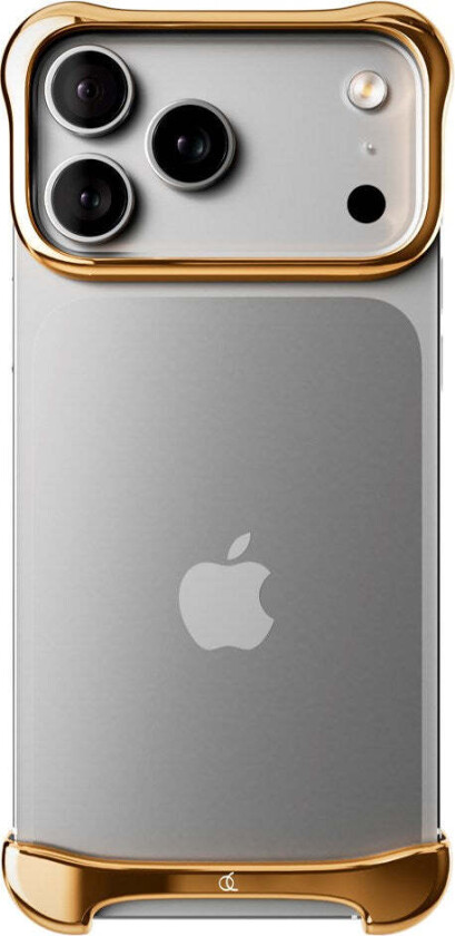 iPhone 17 Pro Arc Pulse Aluminum Bumper Deksel - Gold