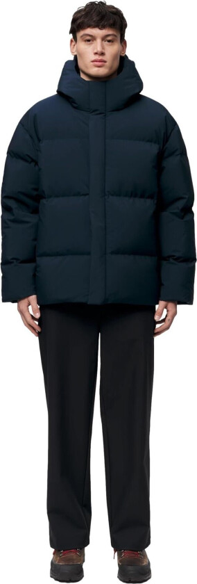 Grotli Down Jacket Dark Navy Jakke Marine Marine male M