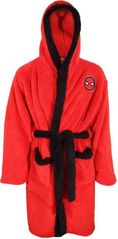 Disney Badekåpe - - Spidey - S-M til L-XL - Unisex - svart-rød-hvit