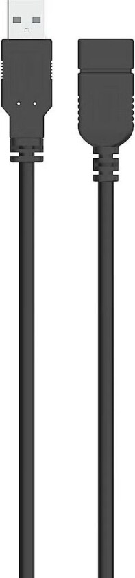 USB-A forlengelseskabel, 2 m