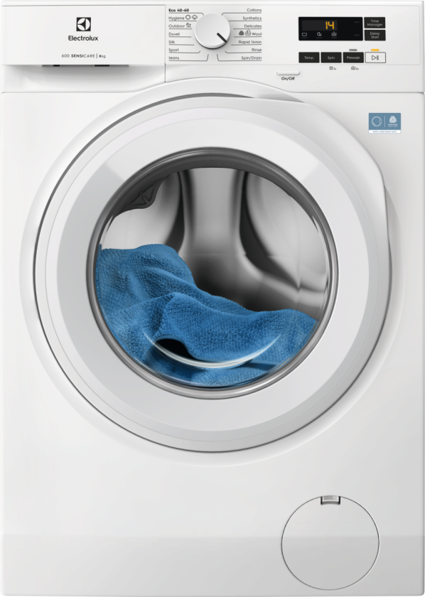 600 SensiCare 8 kg Vaskemaskin YFI6D1184D