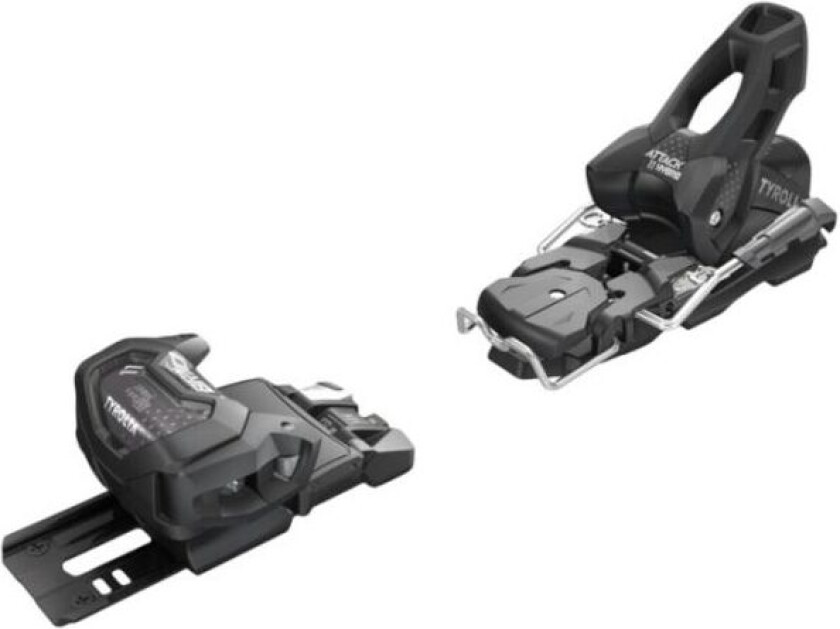 Bilde av Head Attack Hybrid 11 MN/PT Brake 110, Skibindinger, Solid Black/Silver