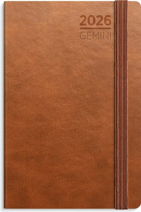 Lommekal Grieg Gemini 2026 Lite cognac