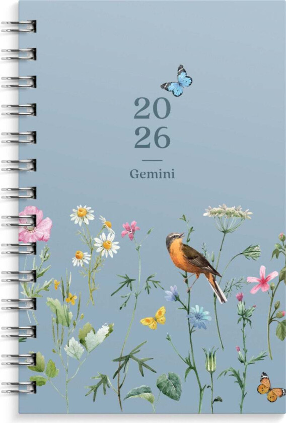 Lommekal Grieg Gemini 2026 Trend blomst