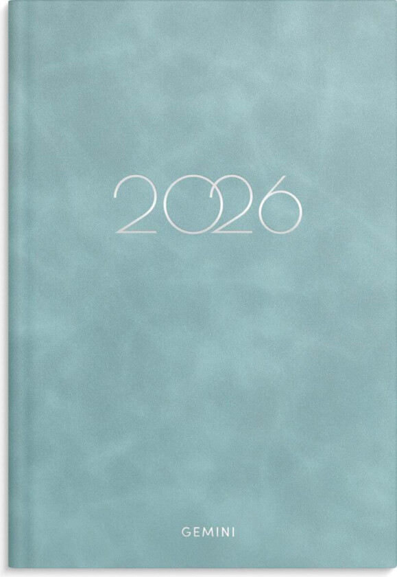 Lommekal Grieg Gemini 2026 Colore blå