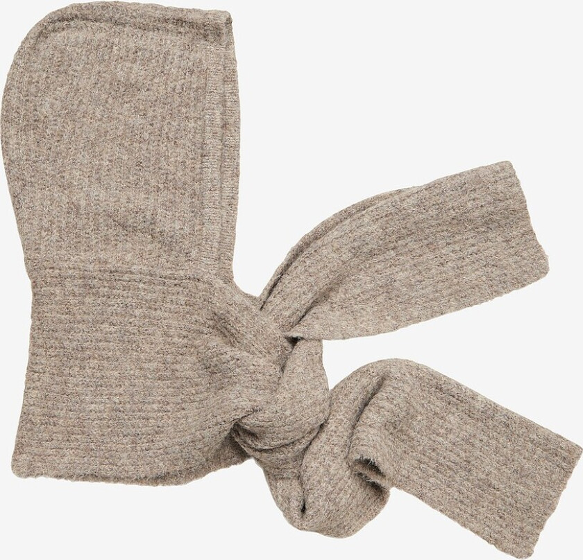 Balaklava objMilu Scarf Knit Rep - Beige