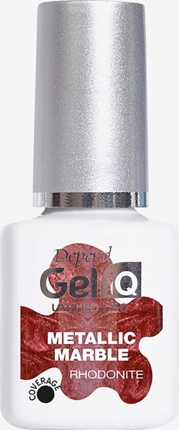 Gel iQ Metallic Marble - Rød